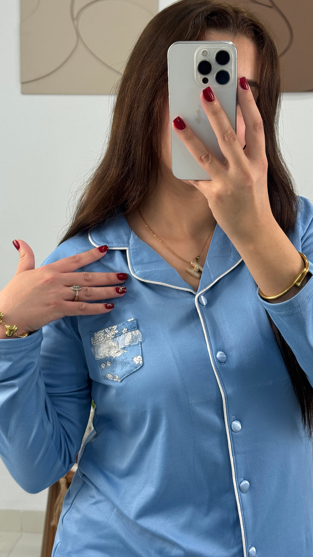 Pyjama INTIMO Mira Blue