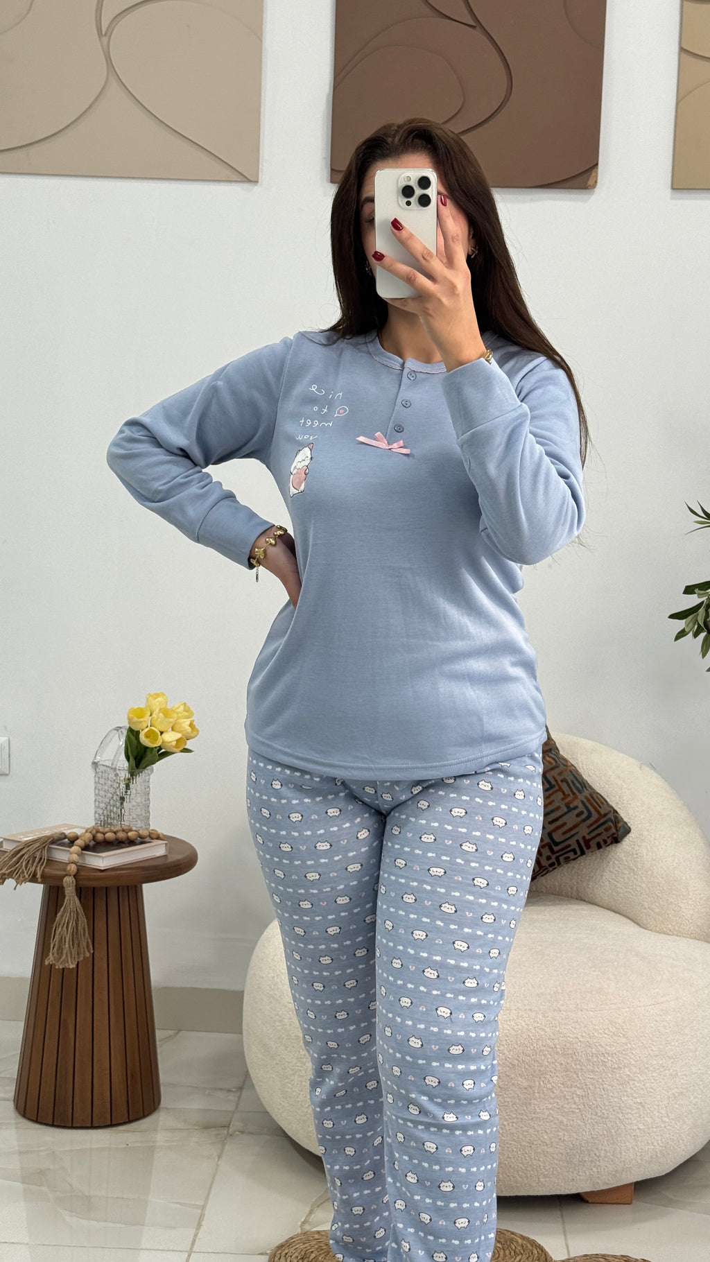 Pyjama CARESS Blue